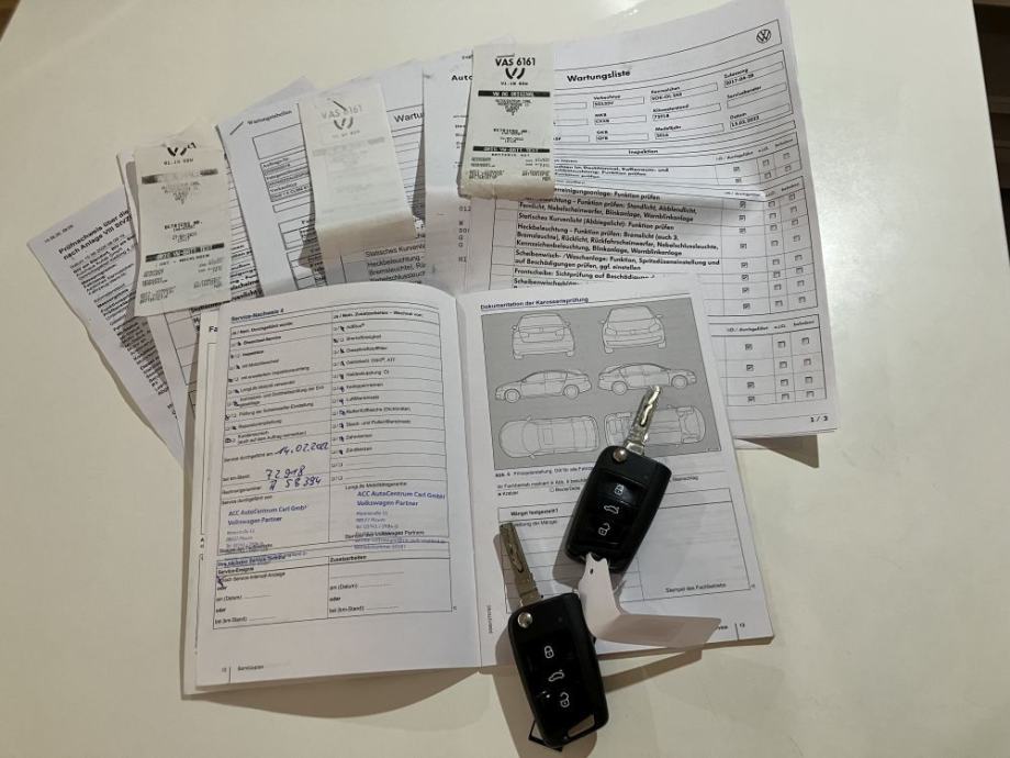 VW GOLF VII 1.6TDI ALLSTAR, 2017, VEL.SERVIS, BESPRIJEKORAN, fotografija 14