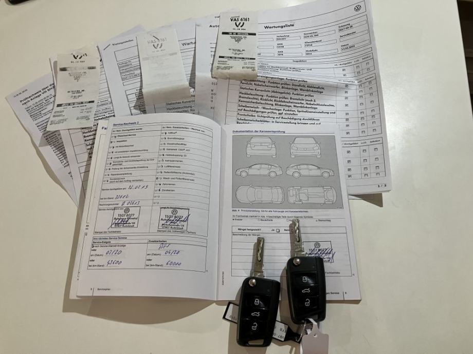 VW GOLF VII 1.6TDI ALLSTAR, 2017, VEL.SERVIS, BESPRIJEKORAN, fotografija 12