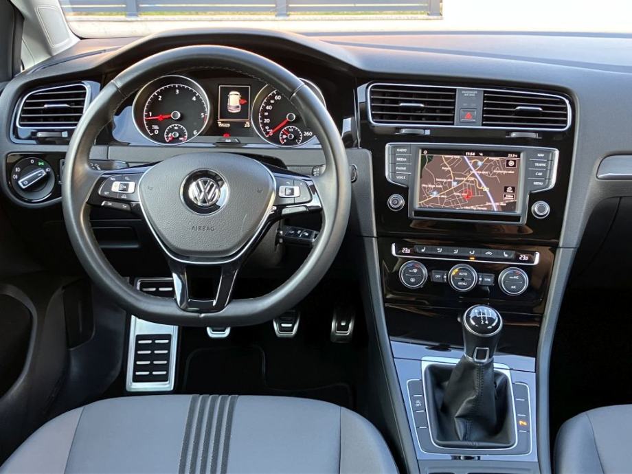 VW GOLF VII 1.6TDI ALLSTAR, 2017, VEL.SERVIS, BESPRIJEKORAN, fotografija 17