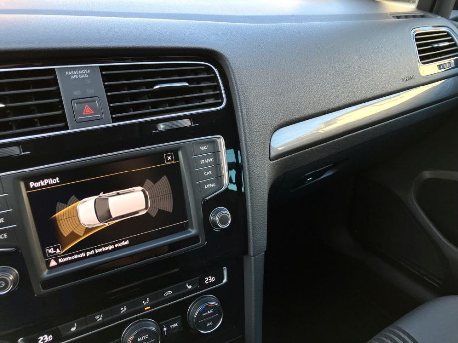 VW GOLF VII 1.6TDI ALLSTAR, 2017, VEL.SERVIS, BESPRIJEKORAN, fotografija 20