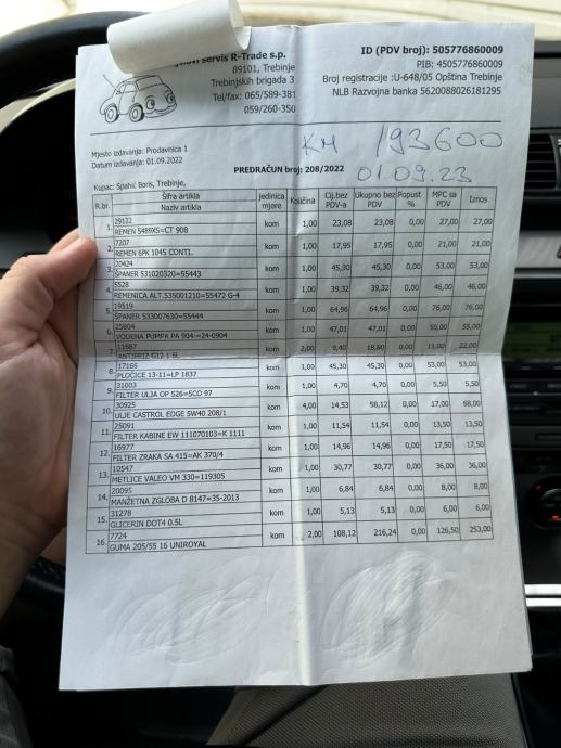 VW Passat 1,6*Hr.Auto*Klima*214TKM*Super stanje*, fotografija 20