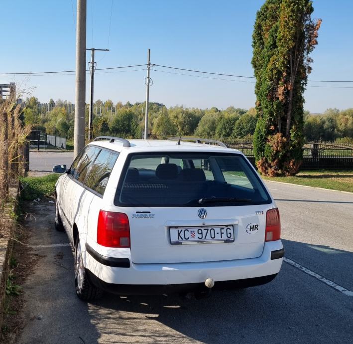 VW Passat 1,9 TDI, Klima, Kuka, Reg. Godinu dana, fotografija 4