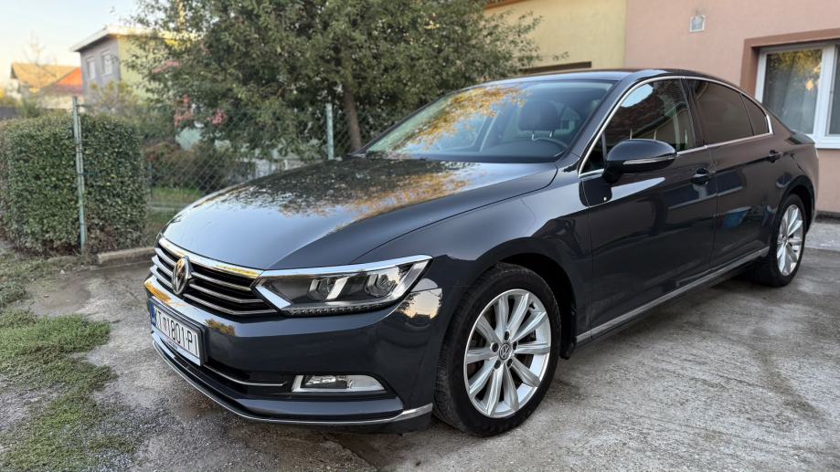 VW Passat B8 2.0 TDI 110kW DSG High/R Line, servisna, acc, reg. 6/2027, pogled izvana - slika 2