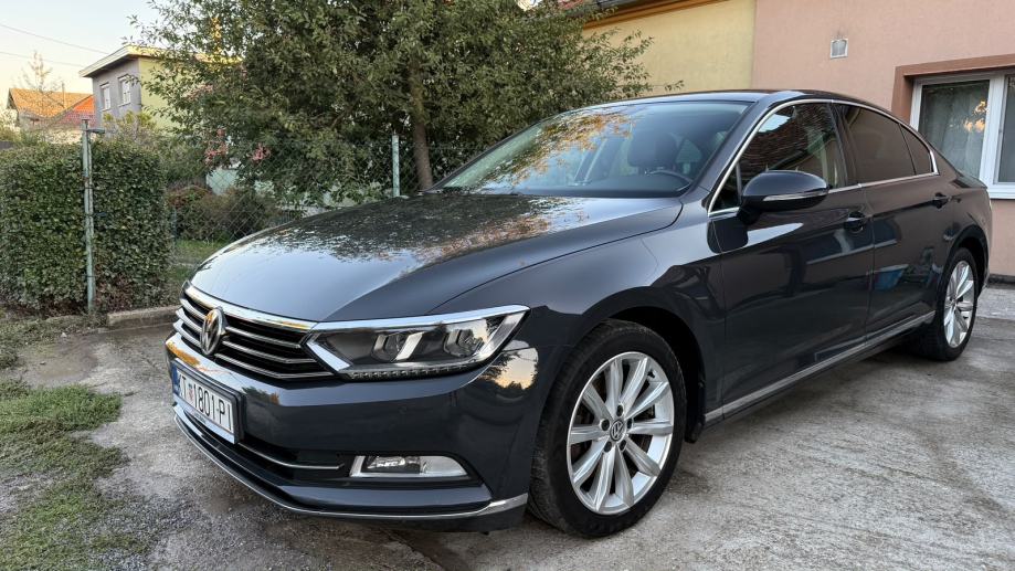 VW Passat B8 2.0 TDI 110kW DSG High/R Line, servisna, acc, reg. 6/2027, pogled izvana - slika 3