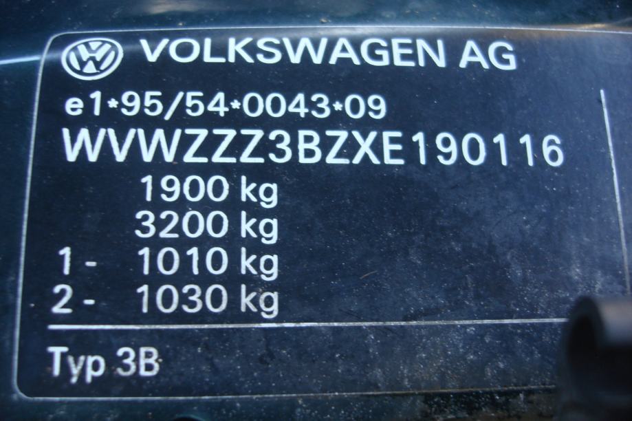VW PASSAT VARIANT 1,9 TDI ***DAS AUTO***REGISTRIRAN 1.GOD***FULL******, fotografija 18