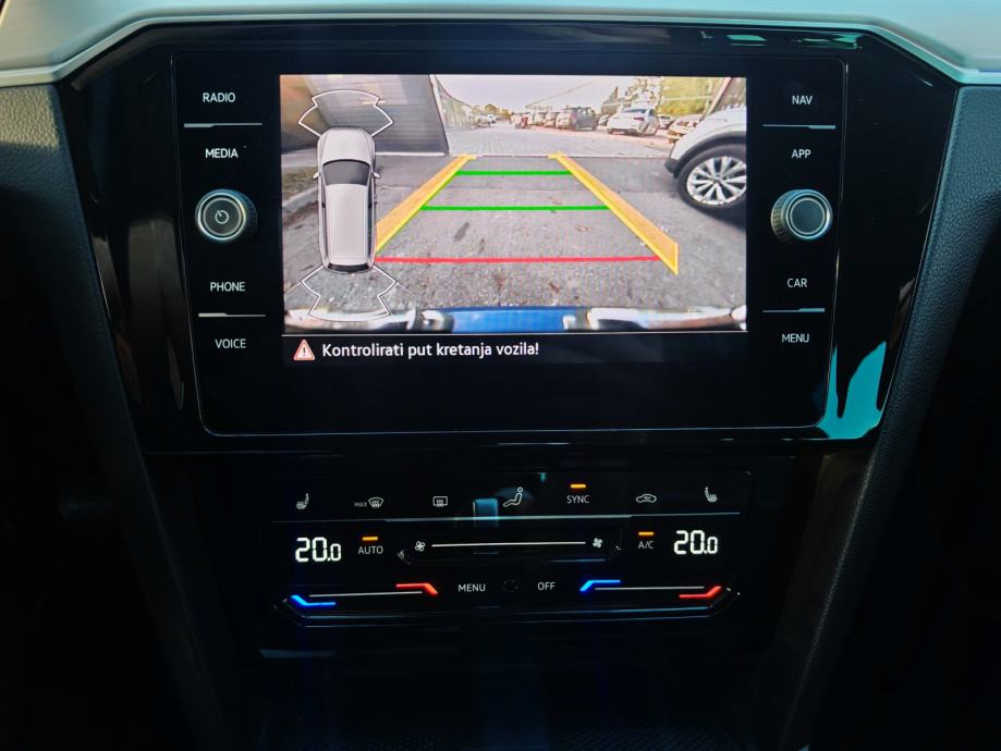 ⭐VW Passat 2,0 TDI DSG R-LINE◽IQLED MATRIX◽KAMERA ◽JAMSTVO 12mj✔️⭐, fotografija 20