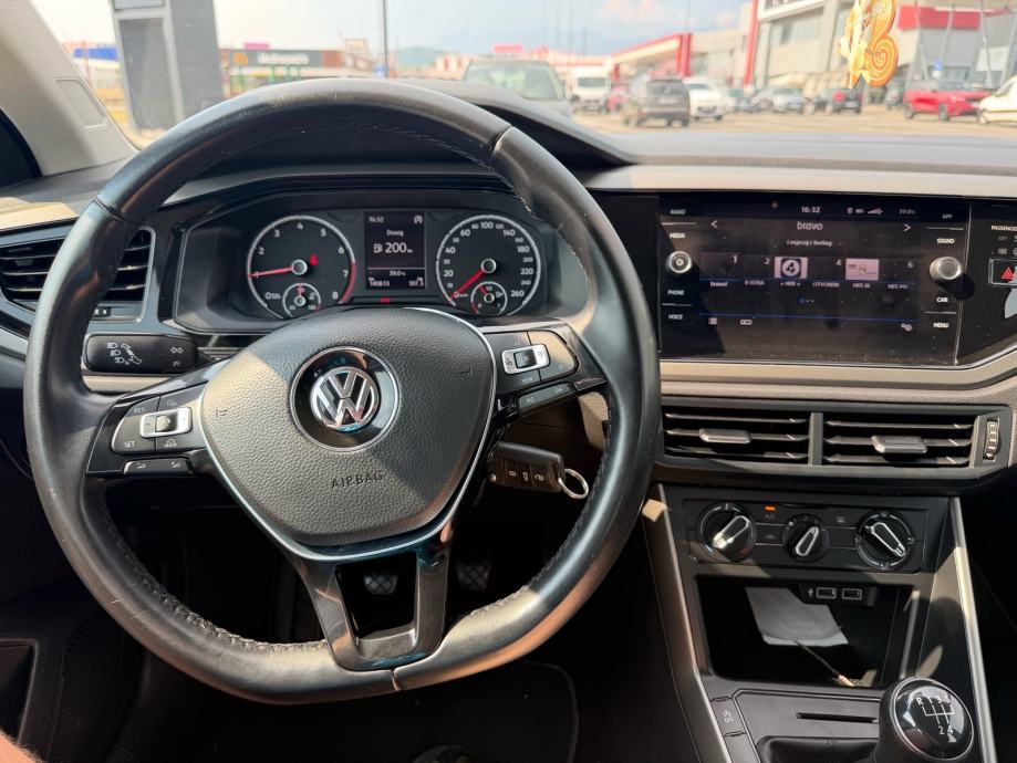 VW Polo 1,0 TSI MF VOLAN,KLIMA,ALU FELGE,ACC, fotografija 11