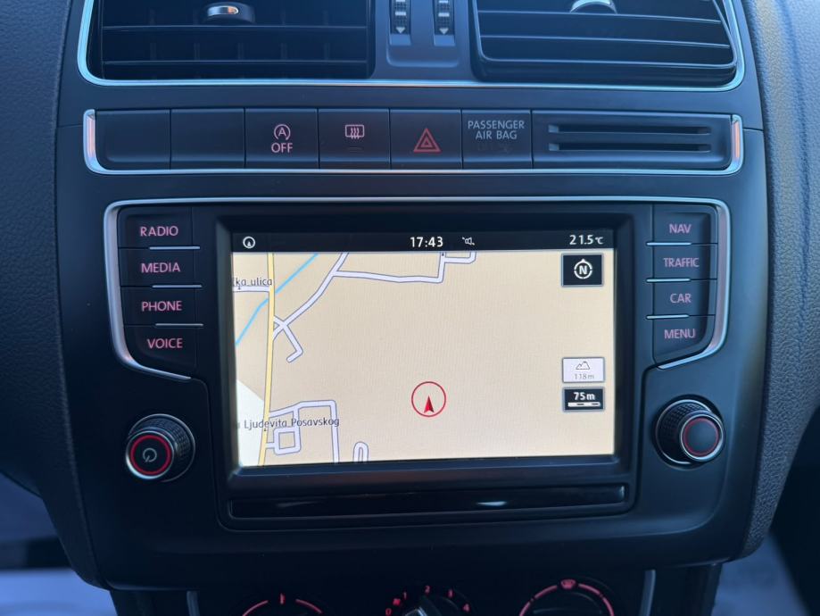 VW Polo 1,4 TDI BMT COMFORTLINE REDIZAJN NAVIGACIJA TEMPOMAT ALU - ZG, fotografija 8