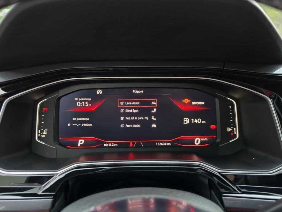 VW Polo 1,6 TDI R-line — DSG — panorama — virtual — kamera, fotografija 13