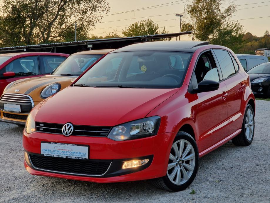 VW Polo 1,6 TDI STYLE -VELIKI+MALI SERVIS-PANORAMA-PDC-90 KS-MOD.2012, 2011  god.