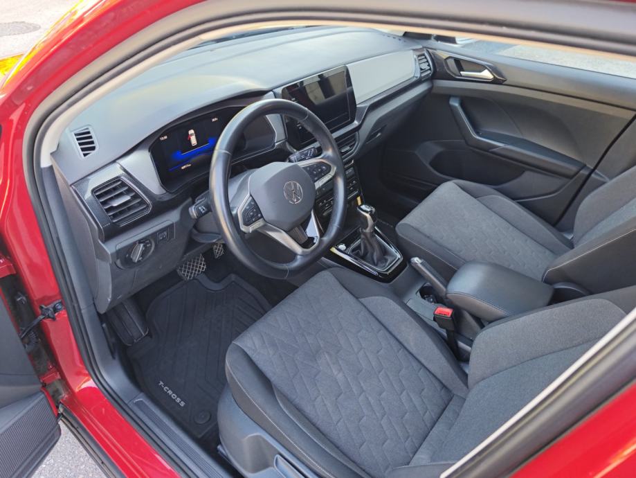 VW T-Cross 1.0 automatik, Life Plus, Tvorničko jamstvo, fotografija 10