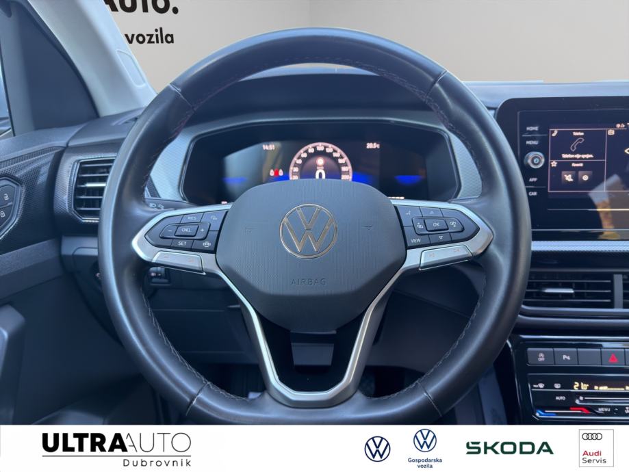 VW T-Cross PA 1.0 TSI DSG Life Plus, fotografija 10