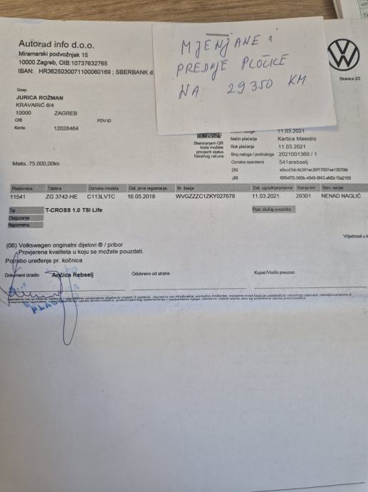 VW T-Cross 1,0 TSI 2019 GODINA KLIMA, fotografija 20