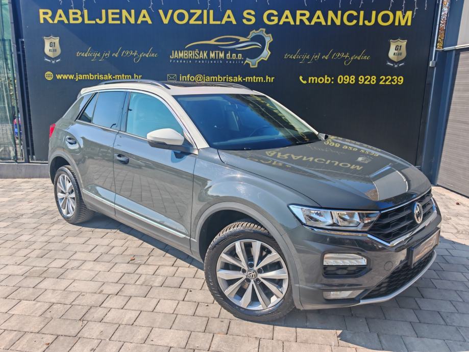 ⭐VW T-Roc 1,0 TSI◽PANORAMA◽ACC◽LANE ASSIST◽JAMSTVO 12mj✔️⭐, fotografija 10