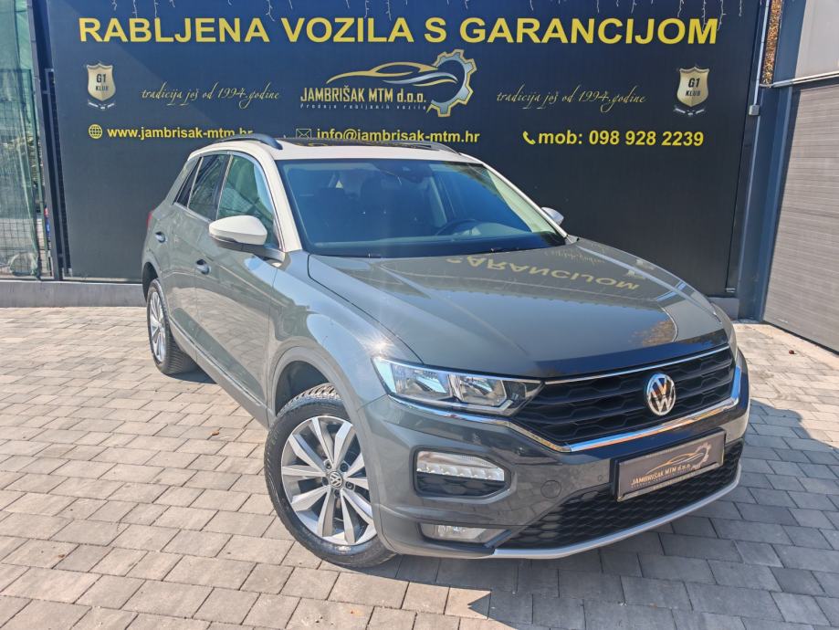 ⭐VW T-Roc 1,0 TSI◽PANORAMA◽ACC◽LANE ASSIST◽JAMSTVO 12mj✔️⭐, fotografija 11