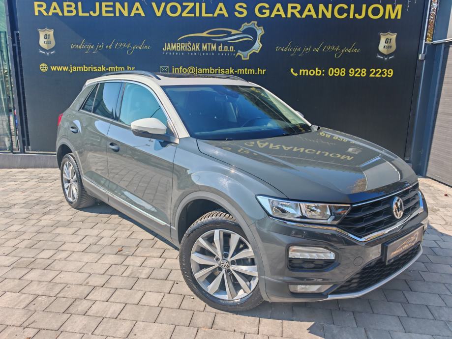 ⭐VW T-Roc 1,0 TSI◽PANORAMA◽ACC◽LANE ASSIST◽JAMSTVO 12mj✔️⭐, fotografija 12