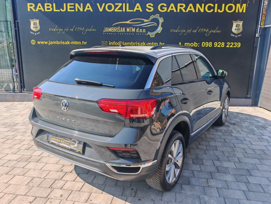 ⭐VW T-Roc 1,0 TSI◽PANORAMA◽ACC◽LANE ASSIST◽JAMSTVO 12mj✔️⭐, fotografija 7