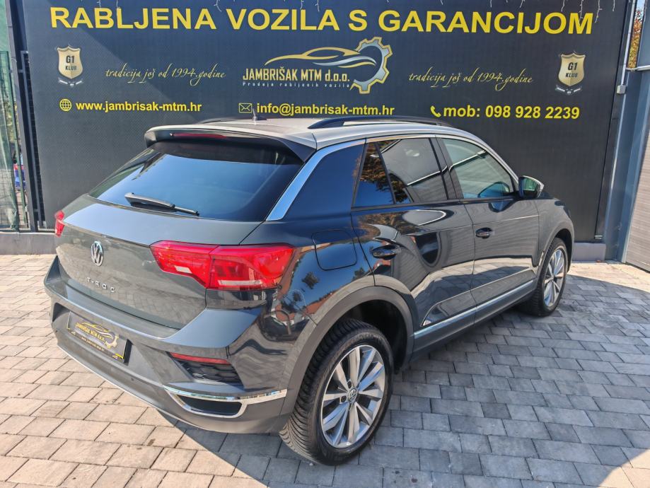 ⭐VW T-Roc 1,0 TSI◽PANORAMA◽ACC◽LANE ASSIST◽JAMSTVO 12mj✔️⭐, fotografija 8