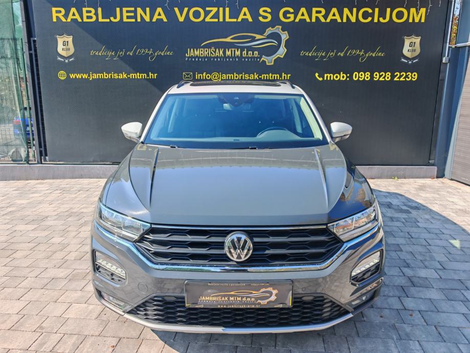 ⭐VW T-Roc 1,0 TSI◽PANORAMA◽ACC◽LANE ASSIST◽JAMSTVO 12mj✔️⭐, fotografija 13