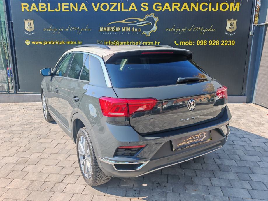 ⭐VW T-Roc 1,0 TSI◽PANORAMA◽ACC◽LANE ASSIST◽JAMSTVO 12mj✔️⭐, fotografija 5