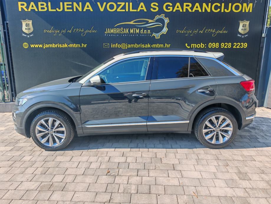 ⭐VW T-Roc 1,0 TSI◽PANORAMA◽ACC◽LANE ASSIST◽JAMSTVO 12mj✔️⭐, fotografija 3