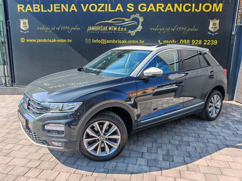 ⭐VW T-Roc 1,0 TSI◽PANORAMA◽ACC◽LANE ASSIST◽JAMSTVO 12mj✔️⭐, fotografija 2