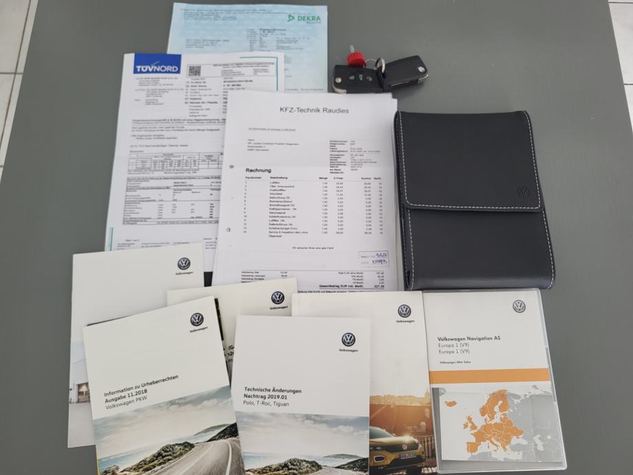 VW T-ROC 1.6 TDI DVOJNA KLIMA NAVIGACIJA ACC TEMPOMAT CAR APPS ALU, fotografija 11