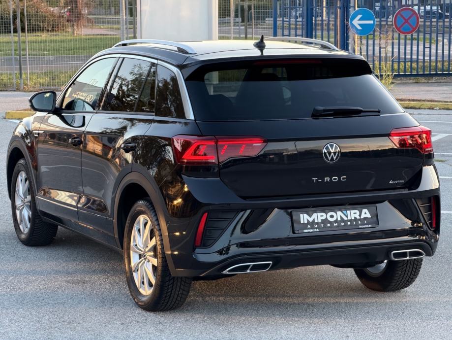VW T-ROC 2.0 TDI 4MOTION DSG R-LINE, IQ LIGHT, FULL VIRTUAL, fotografija 7