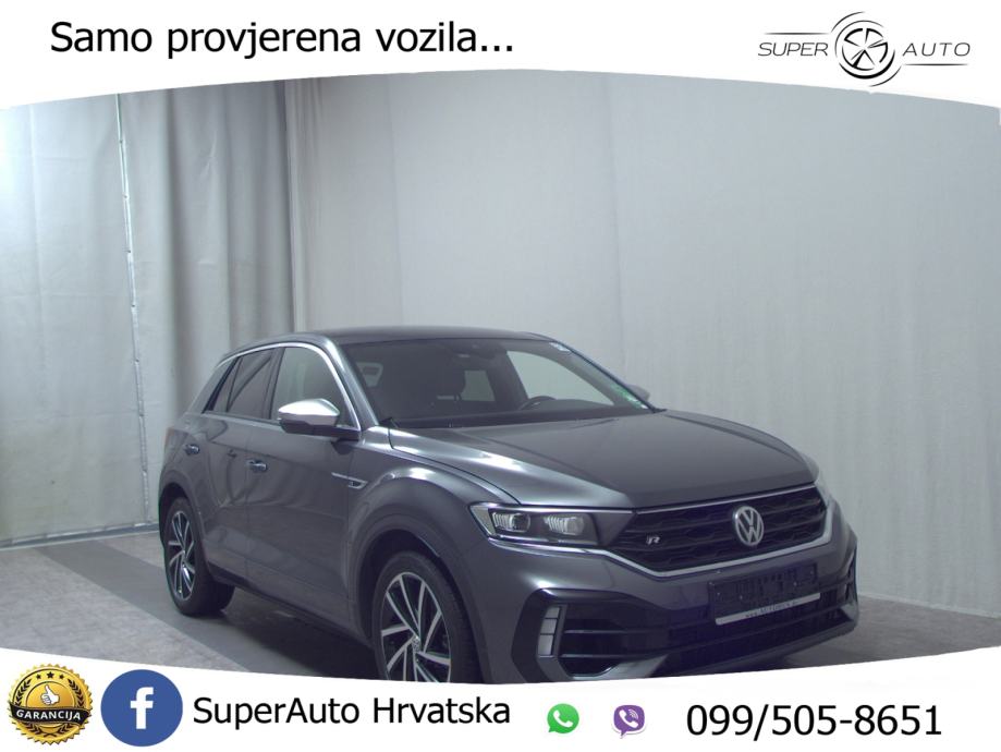 VW T-Roc R 2.0 TSI DSG 4M 300 KS, LED+VIRT+KEY, 2020 god.