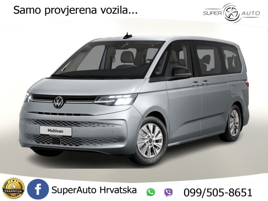 NOVO VW T7 Multivan 2.0 TDI DSG Life L2 150 KS, 7-SJED+ACC+GR SJED+LED