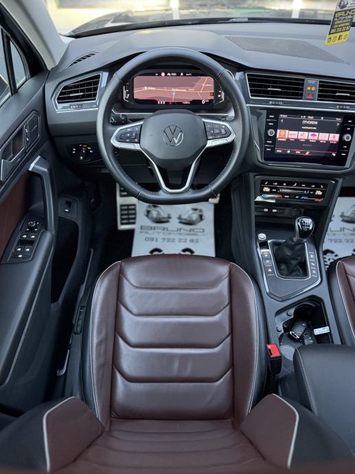 VW Tiguan 2,0 TDI ELEGANCE/VIRTUAL/PANO/KOŽA/360°CAM/IQ-LIGHT/H&K, fotografija 13