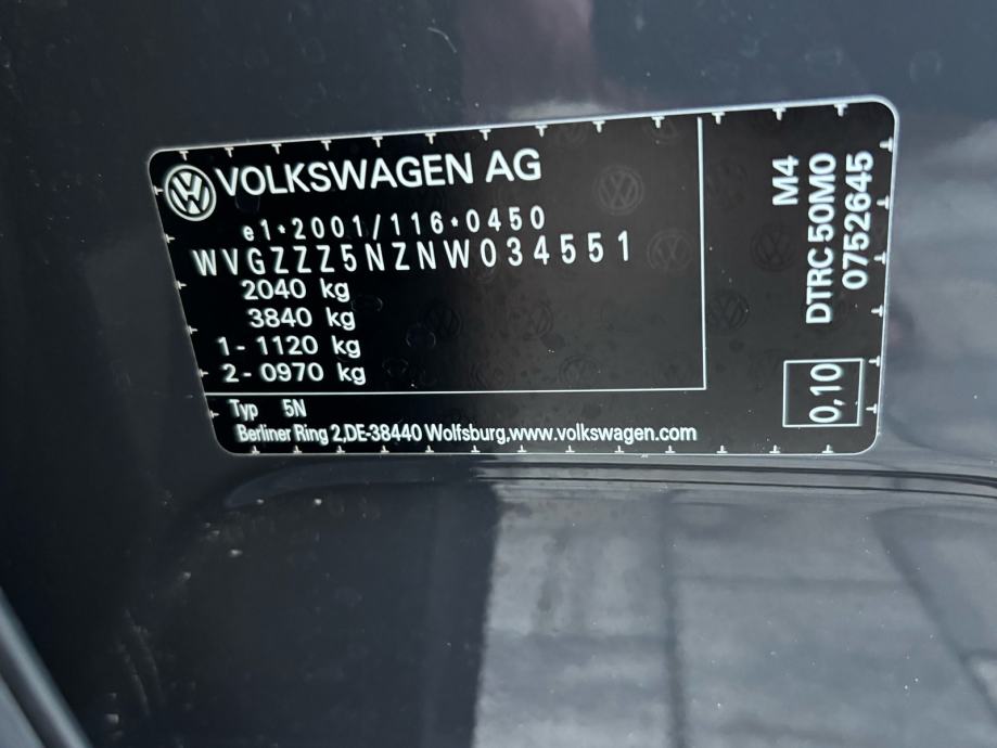 VW Tiguan 2,0 TDI //109 tkm//REG.1.g !!!, fotografija 11