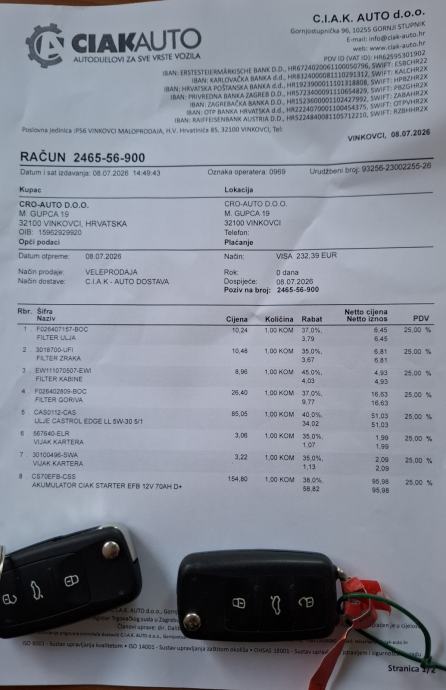 VW Tiguan 2,0 TDI automatik, 4x4, napravljen servis, bez ulaganja, fotografija 16