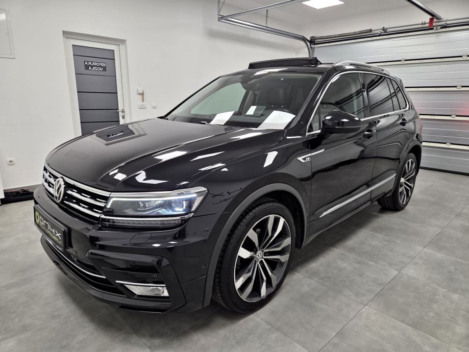 VW Tiguan 2,0 TDI DSG, R LINE, PANO ,VELIKI SERVIS, GRANCIJA NA KM, fotografija 3