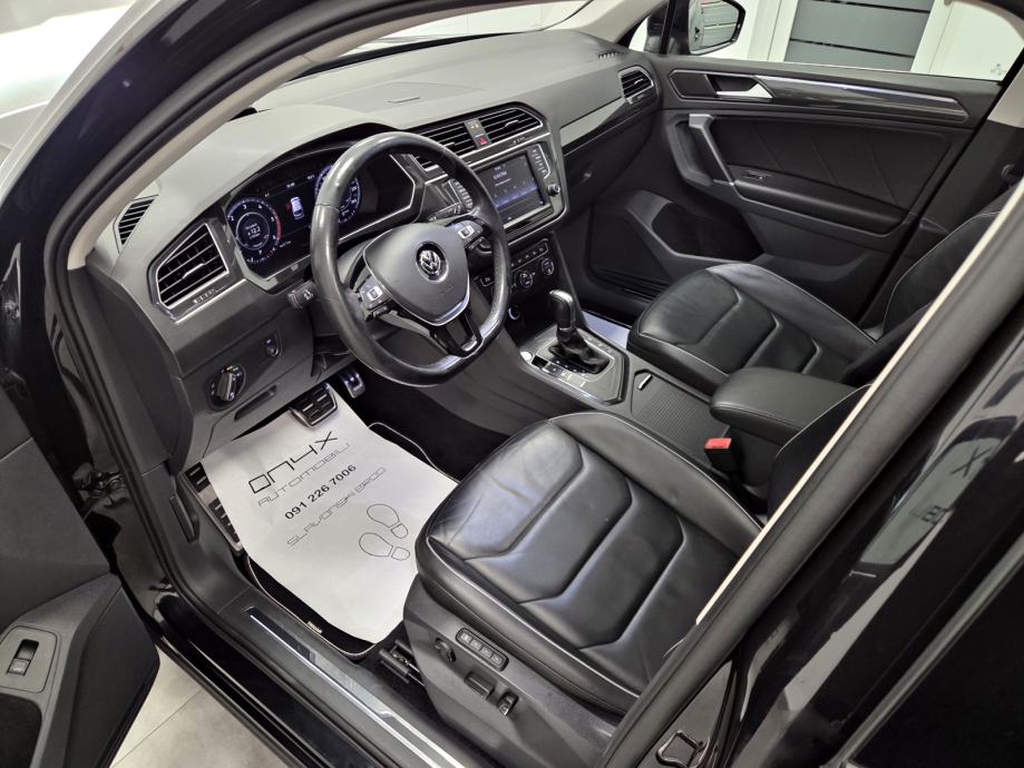 VW Tiguan 2,0 TDI DSG, R LINE, PANO ,VELIKI SERVIS, GRANCIJA NA KM, fotografija 9