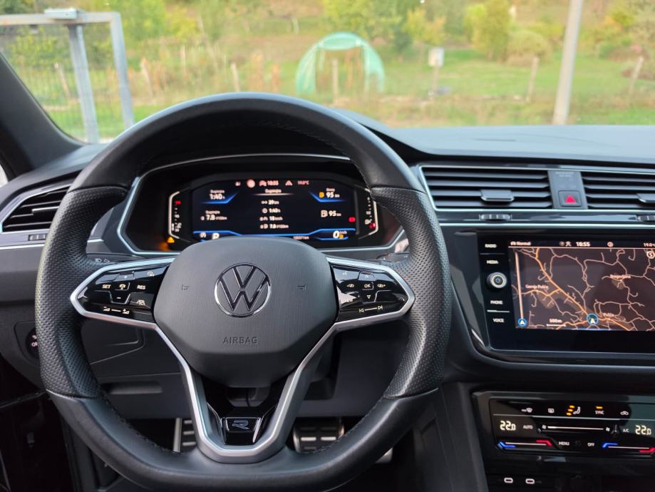 VW Tiguan 2,0 TDI R-line — panorama — virtual — kamera, fotografija 13