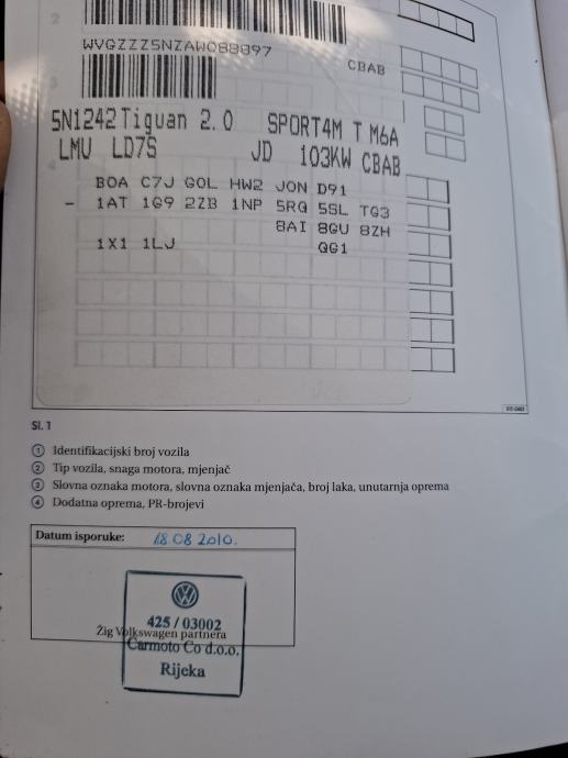 VW Tiguan 2,0 TDI 4x4 Nije uvoz, fotografija 18