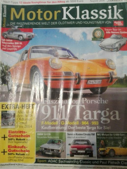 MOTOR KLASSIK auto časopisi