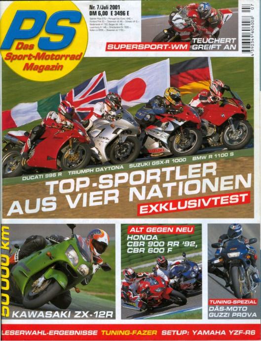 PS Das Sport - Motorrad - njemački moto časopis 2001-2015