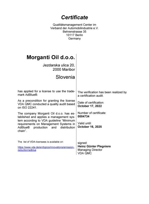 AdBlue 1000 L Ibc Rinfuza AdBlueverdechem.eu