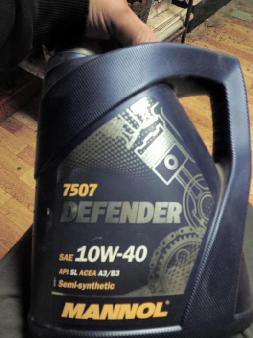 MANNOL 7507 Defender 10W 40 5litara NOVO mannol-7507-defender-10w-40-5litara-novo