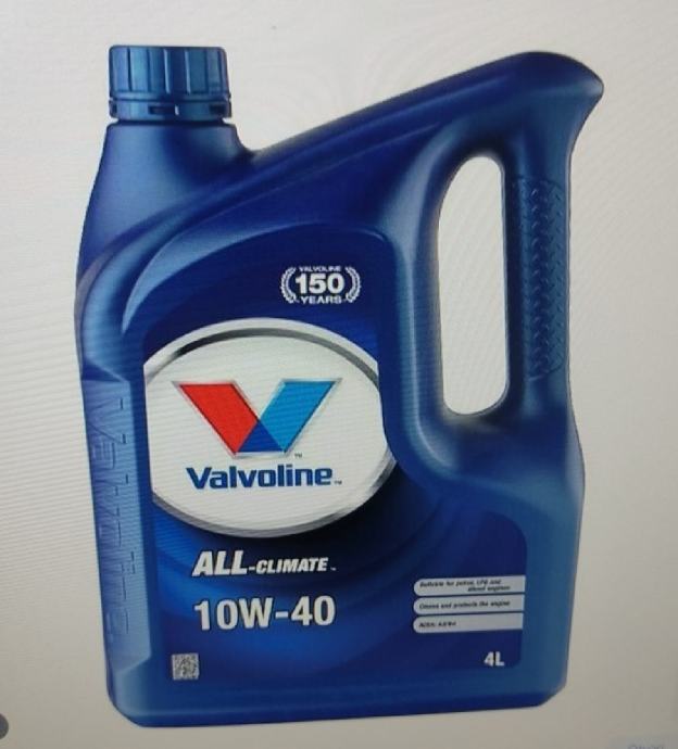 Valvoline Motoröl 10W-40 Teilsynthetik 4 Liter – ALL-Climate, ACEA A3/B4, API SN | Für Viele Fahrzeugmodelle