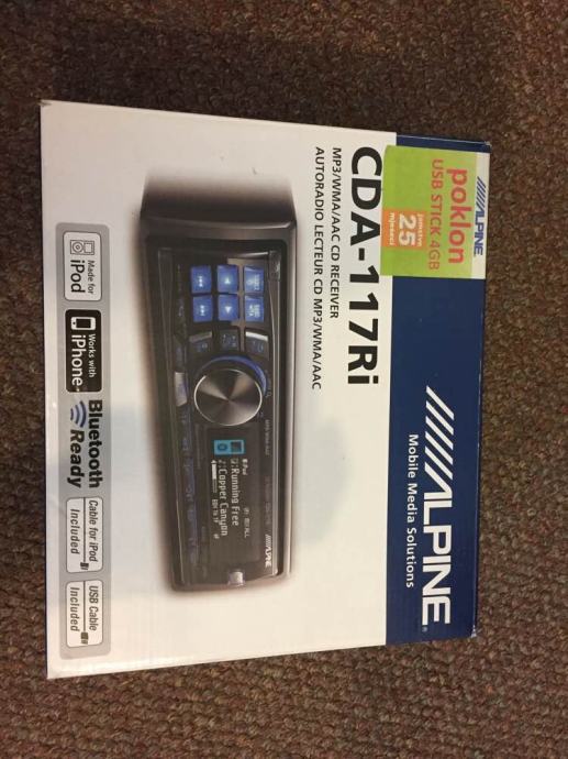 Alpine CDA - 117 Ri Autoradio