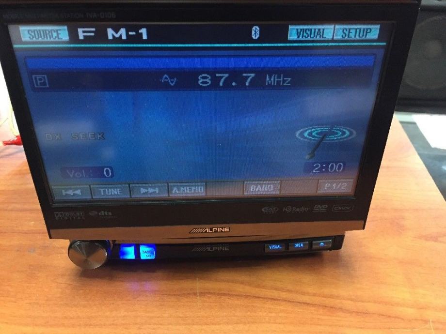 ALPINE DVD PLAYER IVA D 106