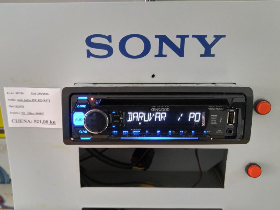 Auto radio Kenwood KDC100UB