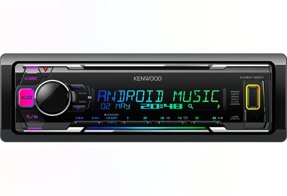AUTO RADIO KENWOOD KMM123Y USB, AUX, VIŠEBOJNI DISPLEY, NOVI MODEL