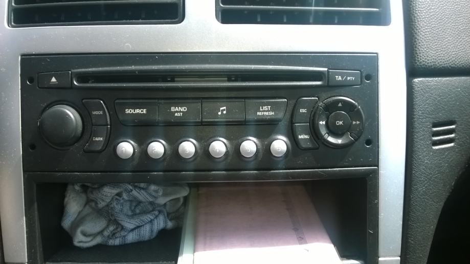 Peugeot 307 radio