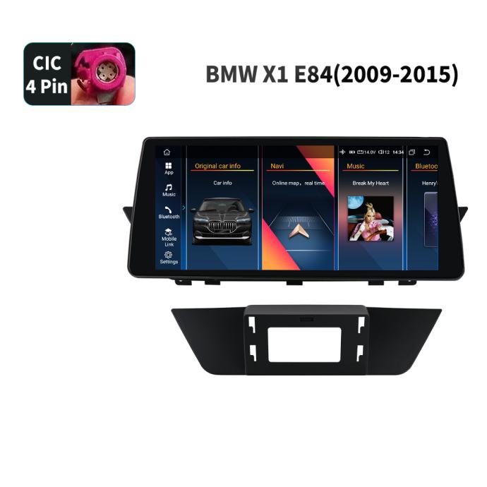 Autoradio Android BMW serije X1, E84 (09-15) CIC