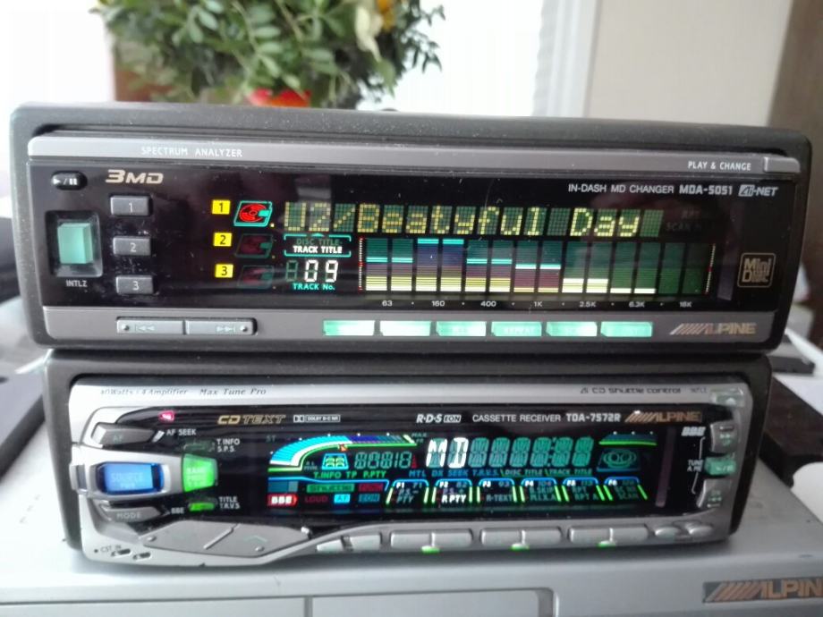 AUTORADIO MINIDISC CHANGER ALPINE MDA5051