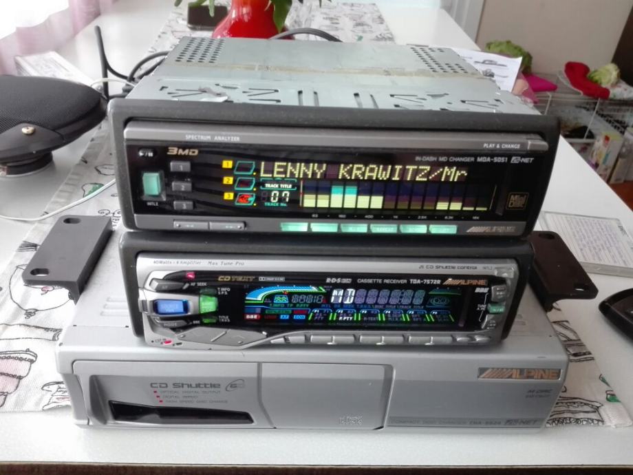 AUTORADIO MINIDISC CHANGER ALPINE MDA5051